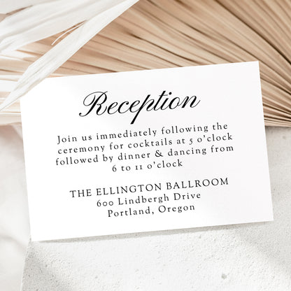 Elegant Black Chinoiserie Wedding Suite | Corjl Template